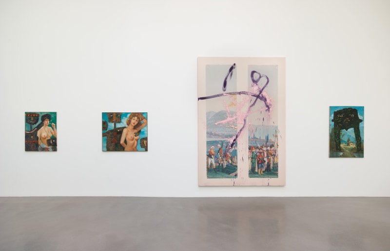 Strategic Vandalism: The Legacy of Asger Jorn&rsquo;s Modification Paintings, Installation view