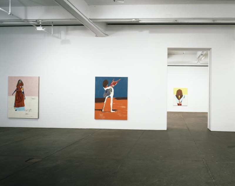 Nicola Tyson Installation view