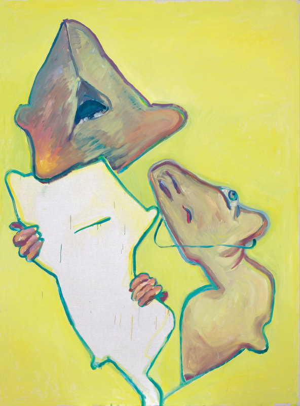 Maria Lassnig, Die Bewunderung