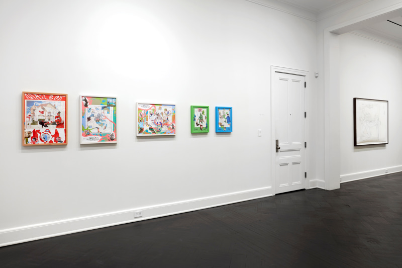 Works on Paper, Installation view