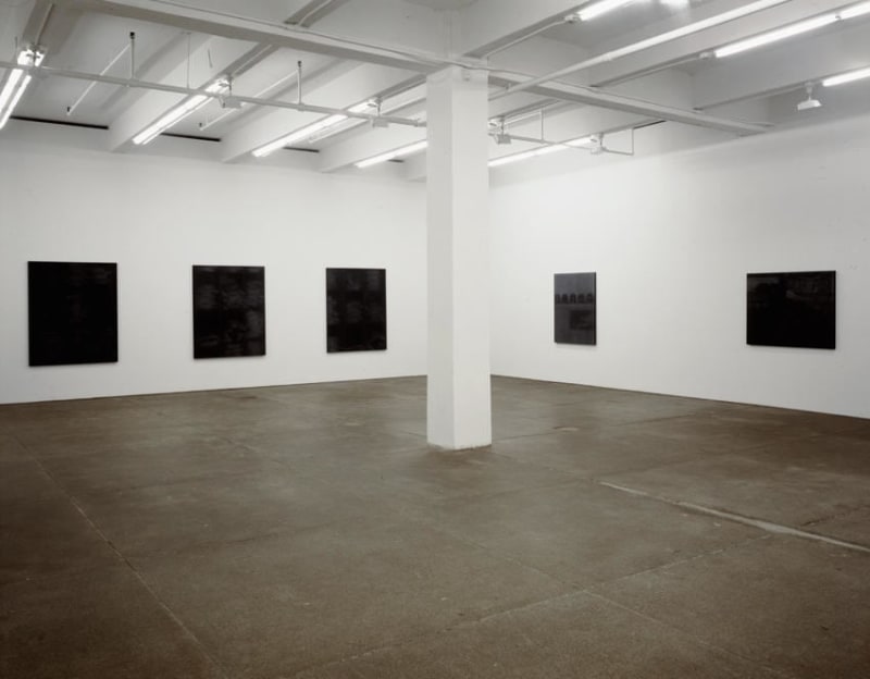 Troy Brauntuch Installation view