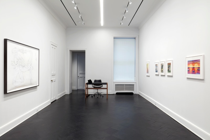 Works on Paper, Installation view