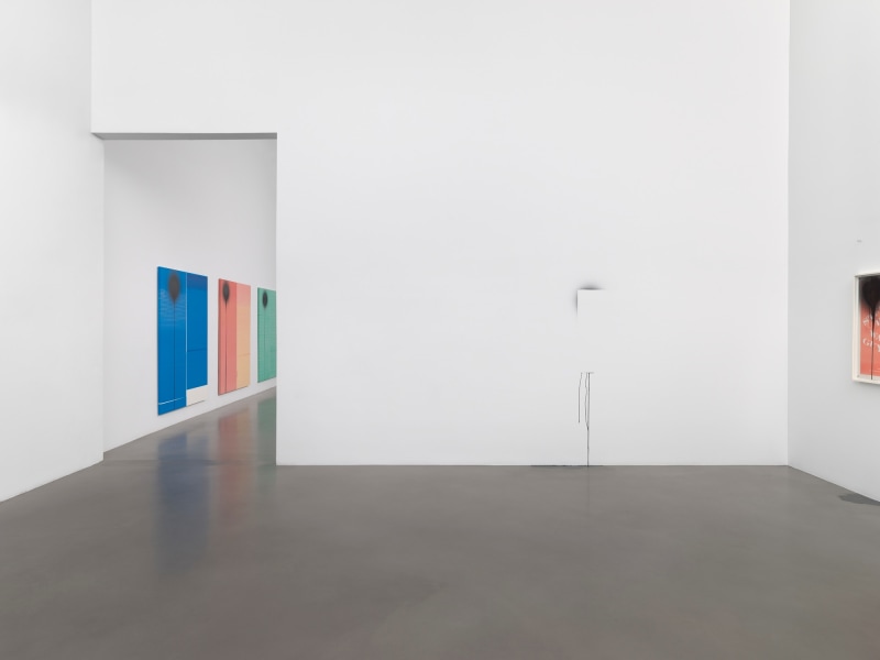 Wade Guyton and Stephen Prina, Installation view