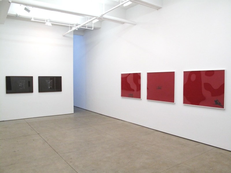 Troy Brauntuch Installation view