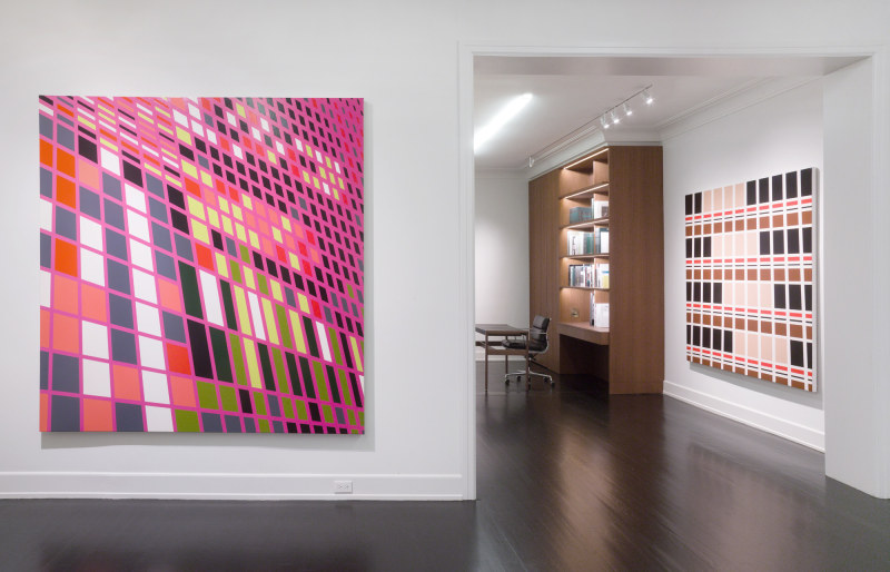 Sarah Morris, Midtown Paintings: 1998&ndash;2001