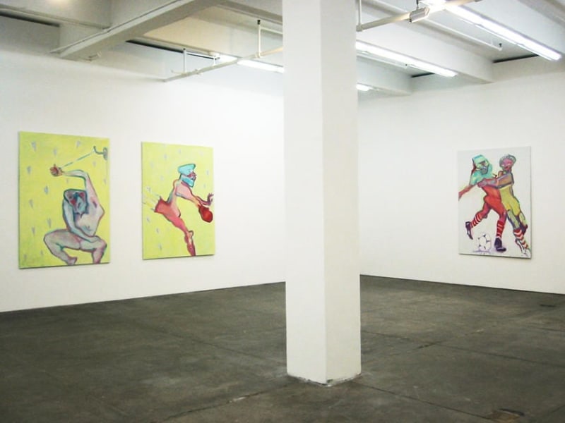 Maria Lassnig Installation view