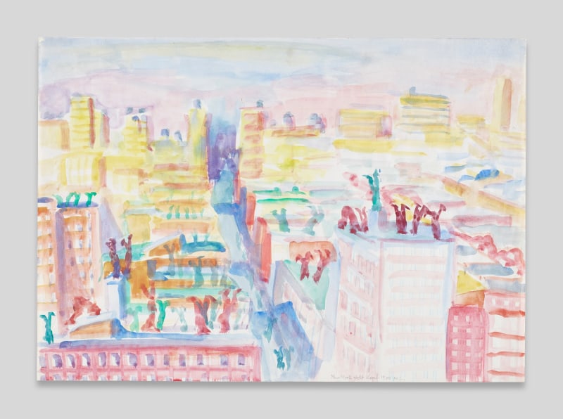 Maria Lassnig, New York Steht Kopf