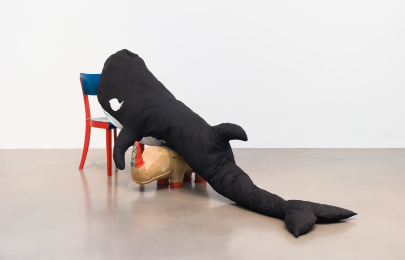 Cosima von Bonin, KILLER WHALE WITH LONG EYELASHES I (RHINO* VERSION)