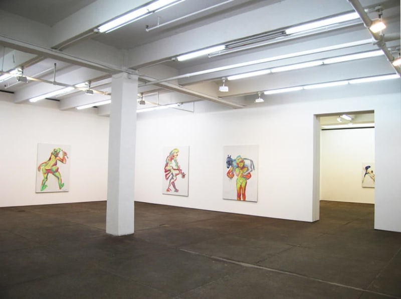 Maria Lassnig Installation view