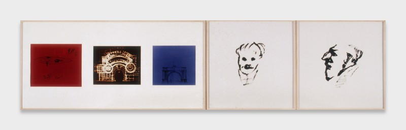 Troy Brauntuch, Untitled (Three Drawings)