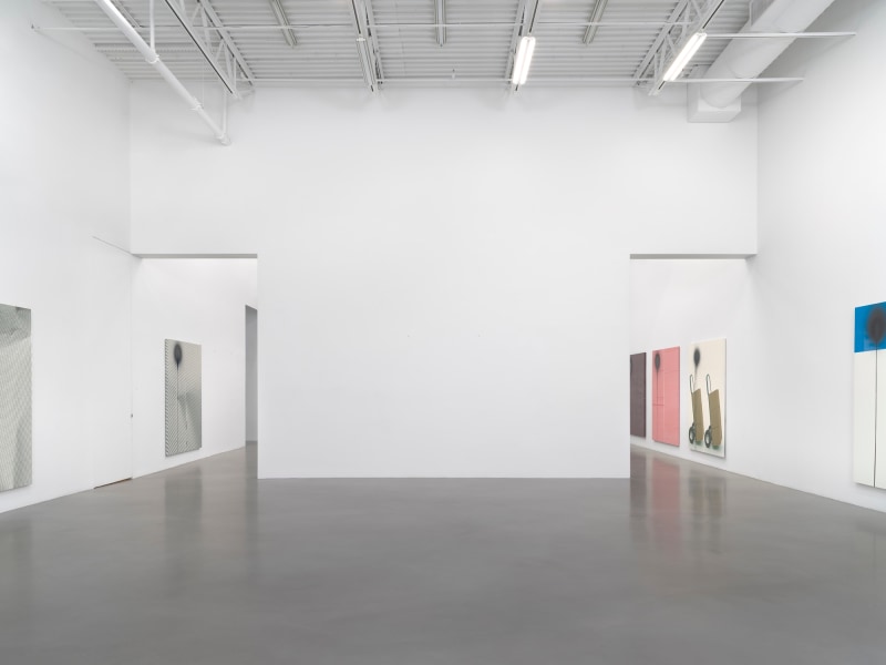 Wade Guyton and Stephen Prina, Installation view