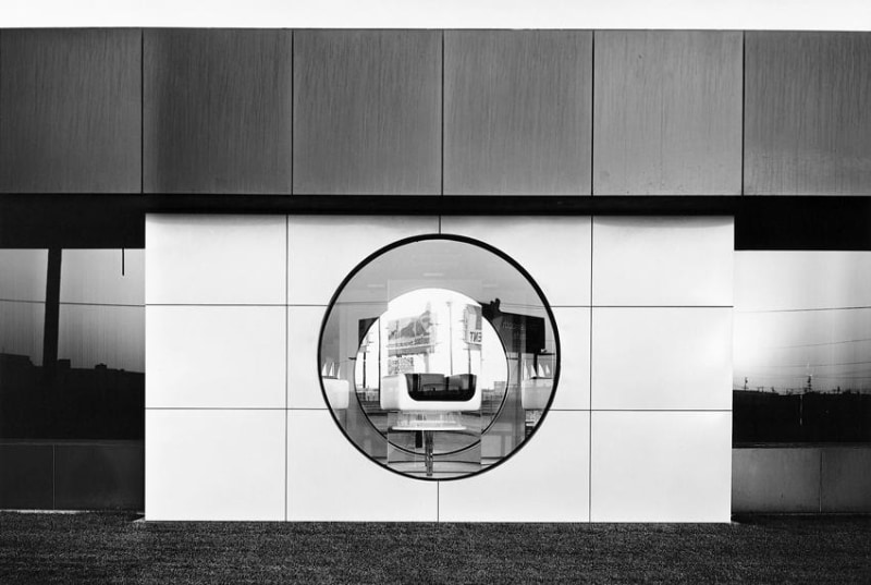 Lewis Baltz NIP #49: North Wall, Steelcase, 1123 Warner Avenue, Tustin