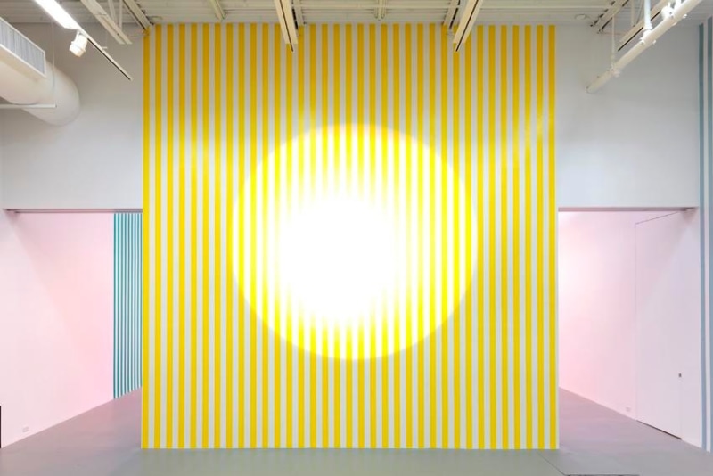 Projection, Work In Situ 2013 (Ref. Gerry Schum Group Exhibition at Louisiana Museum Humlebaek, January 1972)