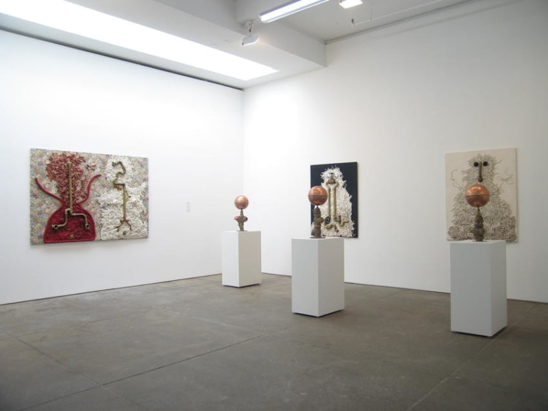 Enrico Baj Installation view