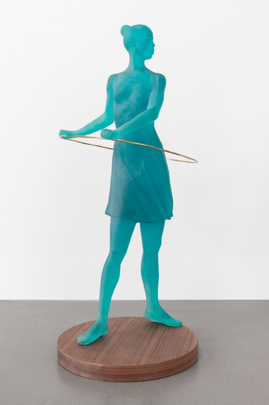 Derek Fordjour, Contrapposto&nbsp;(Teal)