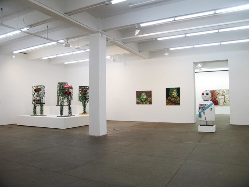 Enrico Baj Installation view