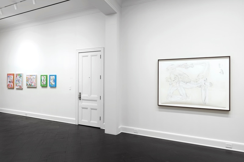 Works on Paper, Installation view