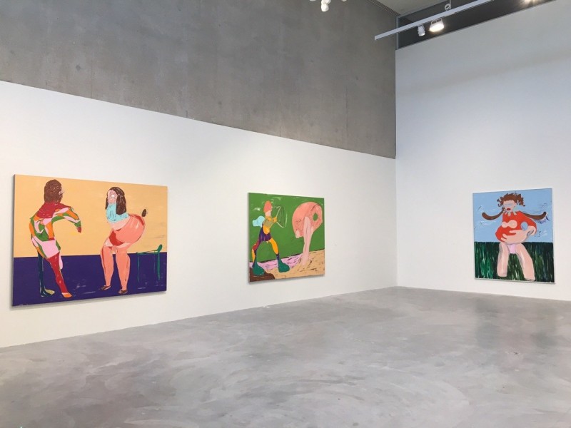 Nicola Tyson, Contemporary Art Museum St. Louis, 2017, Installation view