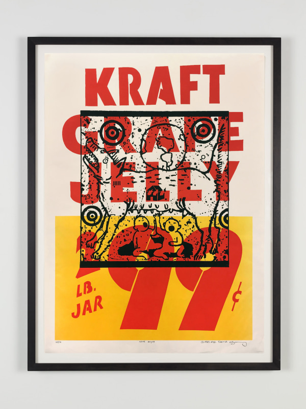 David Wojnarowicz, True Myth (Kraft Grape Jelly)