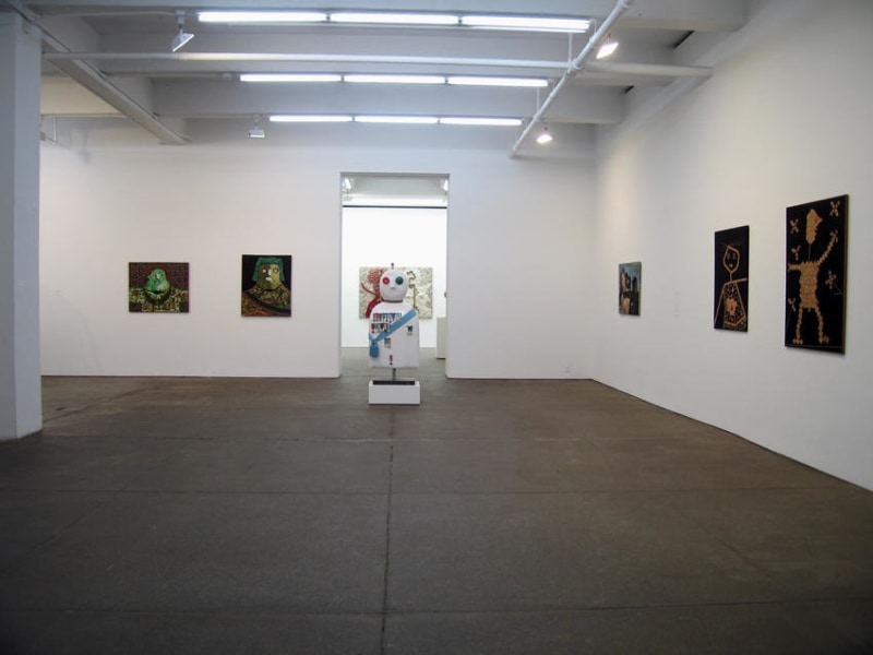 Enrico Baj Installation view