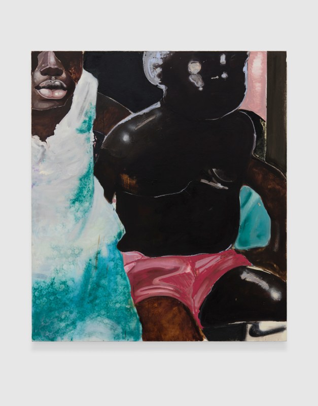 Devin Johnson Hush Now 2019 Painting Nicodim Gallery Los Angeles