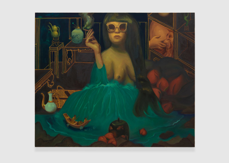 Dominique Fung Matrilineality 2019 Painting Nicodim Gallery Los Angeles