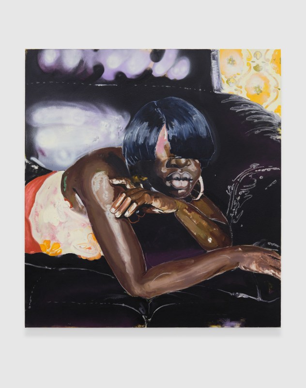 Devin Johnson Mama Said 2019 Painting Nicodim Gallery Los Angeles