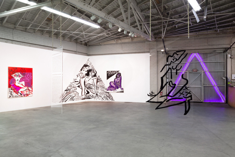 Installation view,&nbsp;Is She Is She Psychic,&nbsp;​2015.