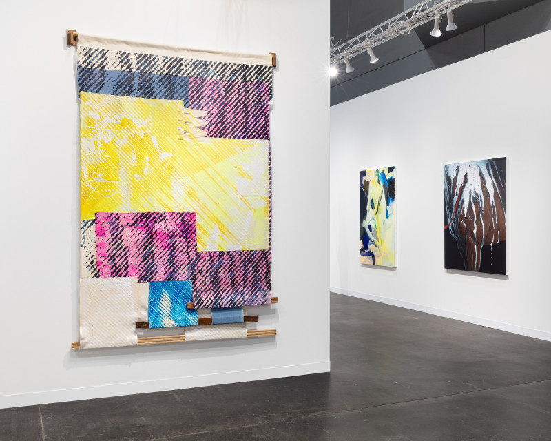 Tomashi Jackson, Sarah Awad and Sarah Miska, installation view, The Armory Show, New York, 2024