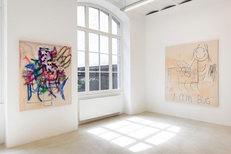 Robert Nava, installation view, Sorry We're Closed, 2018