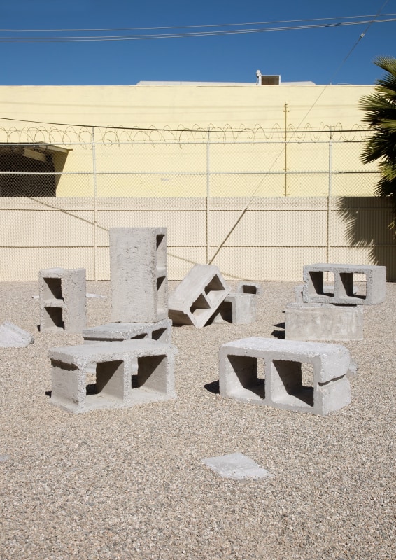 Josh Callaghan, Social Block, installation view at Night Gallery, 2020.
