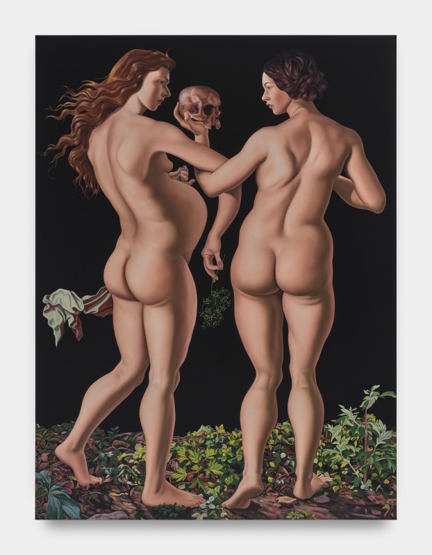 Jesse Mockrin, &quot;Natural Order&quot;, 2025, oil on linen, 70 x 52 in (177.8 x 132.1 cm)