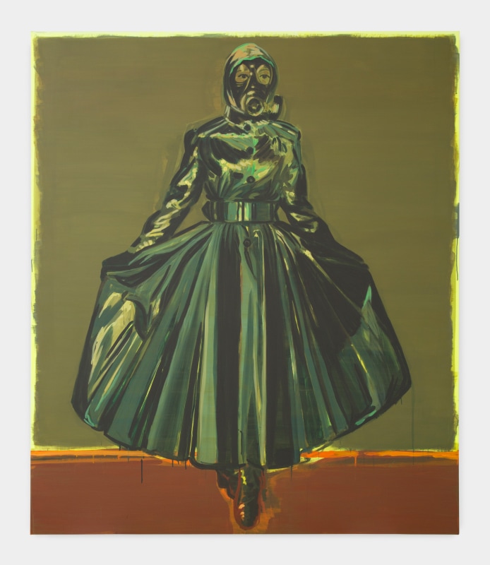 Claire Tabouret, &quot;The Dancer&quot;, 2018, acrylic on canvas, 79 x 67 in (200.66 x 170.18 cm)