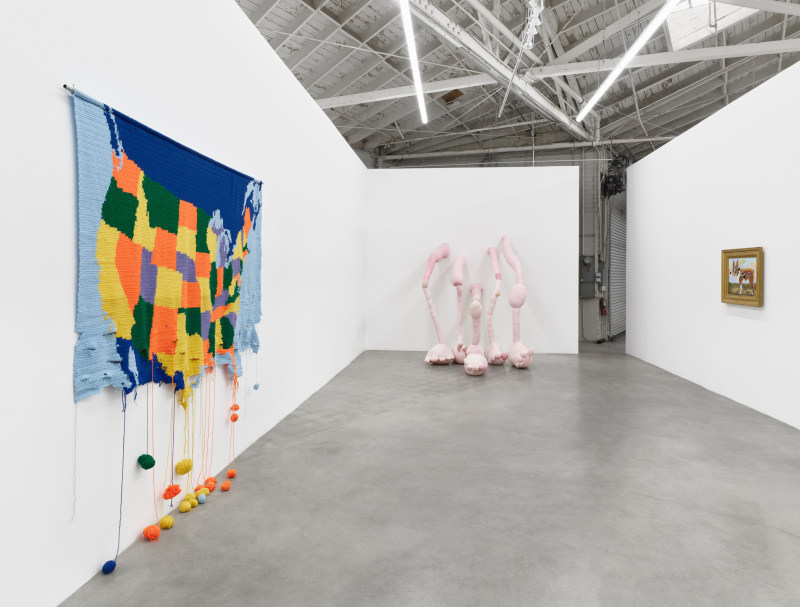 Miyoshi Barosh, installation view at Night Gallery, 2020.