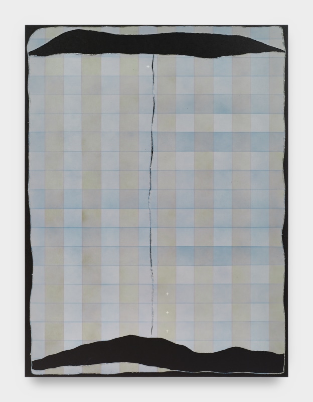 Claire Colette, &quot;Two Swans (Between Realms)&quot;, 2024, acrylic, ash, salt, resin, flowers, 96 x 72 in (243.8 x 182.9 cm)