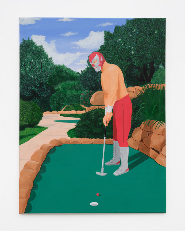Lee Moriarty, &quot;Fairway&quot;, 2025, acrylic on canvas, 40 x 30 in (101.6 x 76.2 cm)