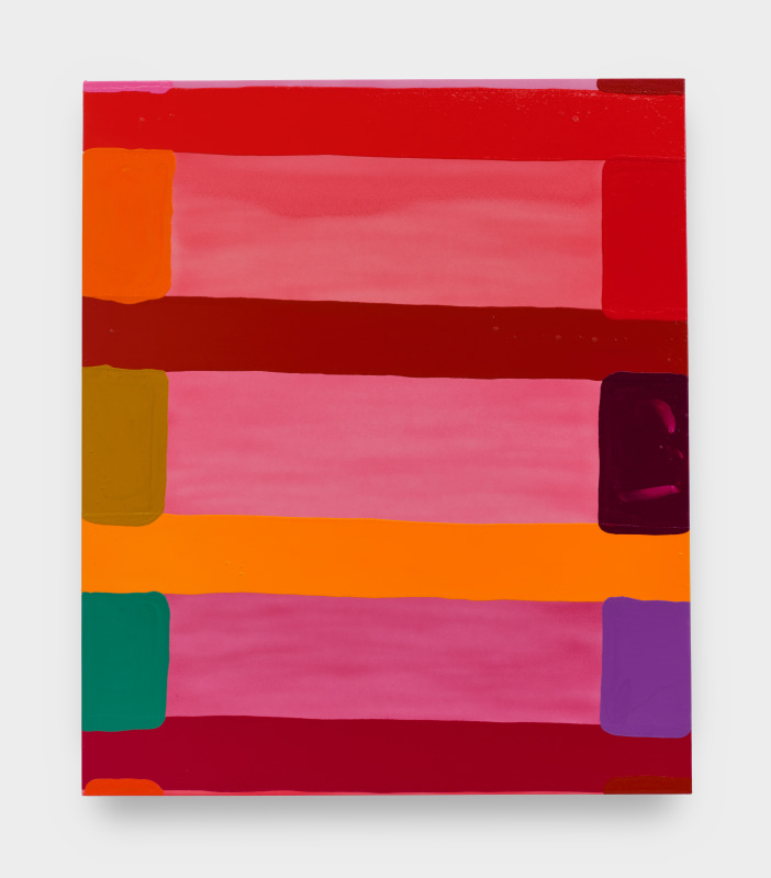 Hasani Sahlehe, &quot;One Music&quot;, 2025, acrylic gel and airbrush on raw canvas, 65 x 55 in (165.1 x 139.7 cm)