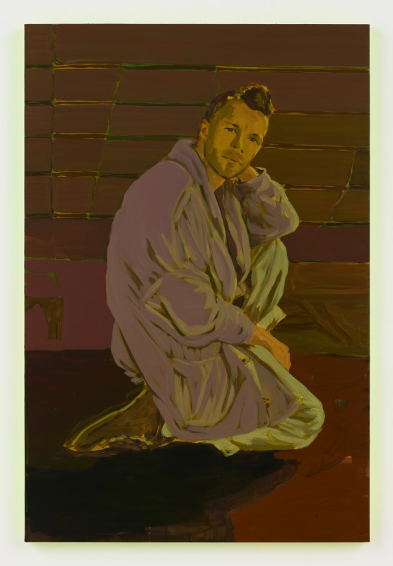 Claire Tabouret, &quot;Spenser,&quot; 2020, acrylic on canvas, 60 x 40 in (152.4 x 101.6 cm)