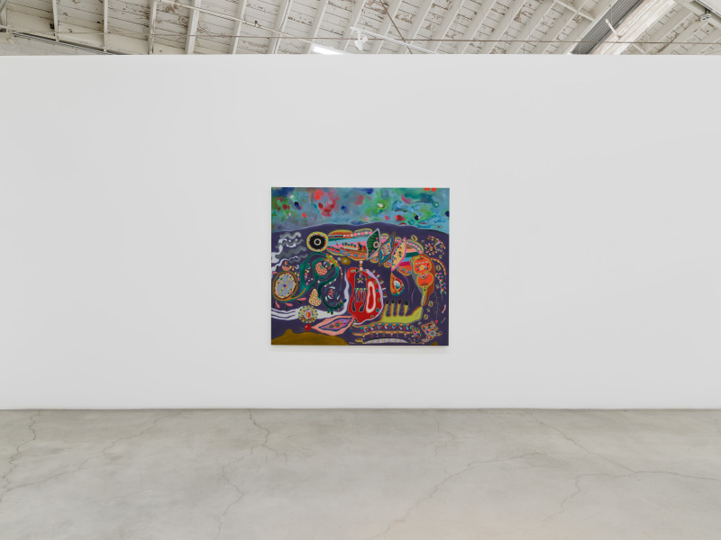 Nasim Hantehzadeh, &quot;Tickles, Dance, and Goosebump Blooms&quot;, installation view, 2025