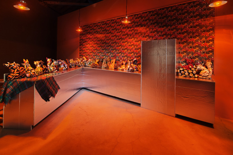 Mass Murder, installation view, 2014.