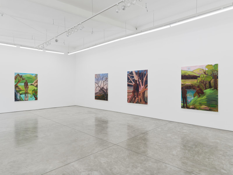 Kemi Onabul&eacute;, False Spring, installation view, 2024