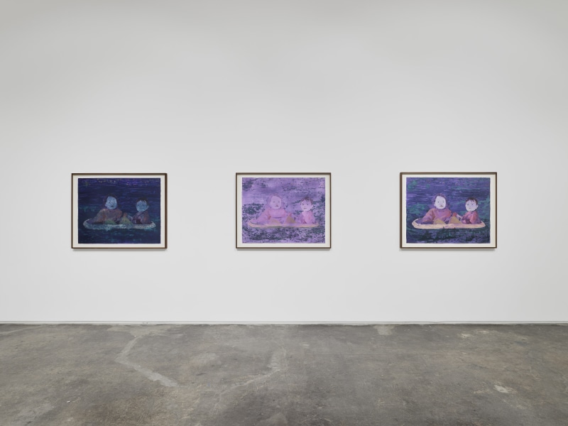 Claire Tabouret, &quot;Moonlight Shadow&quot;, installation view, 2025