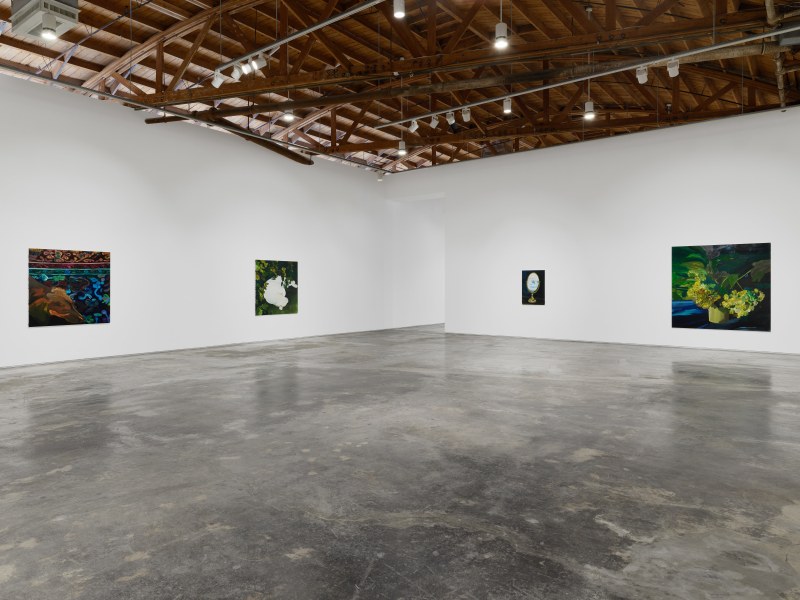 Clare Woods, I Blame Nature, installation view, 2024