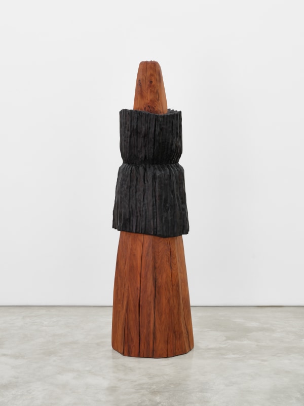Dan John Anderson, &quot;Sentinel&quot;, 2025, Sequoia , 81 x 18 x 22 in (205.7 x 45.7 x 55.9 cm)