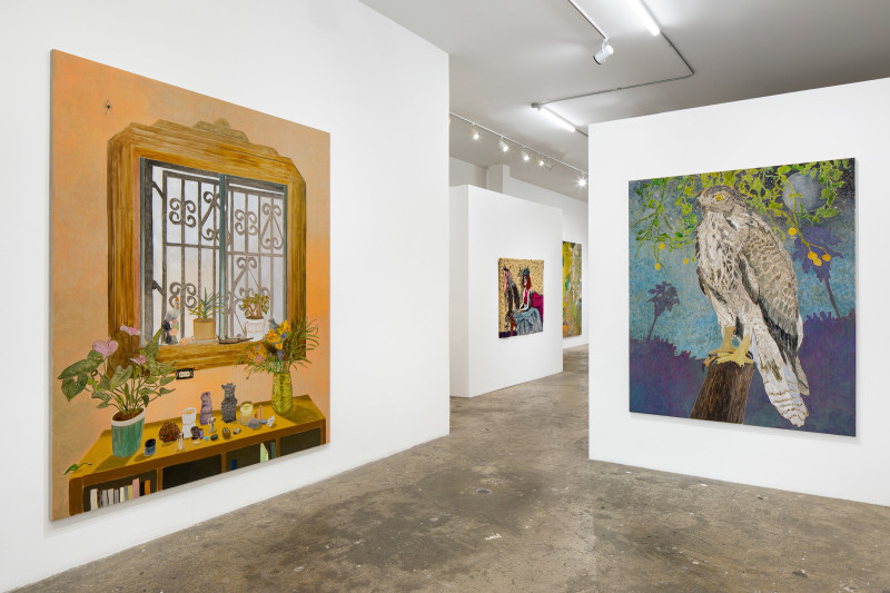 The Spider, Hayley Barker and Shari Urquhart, installation view, SHRINE, New York, NY, 2022.