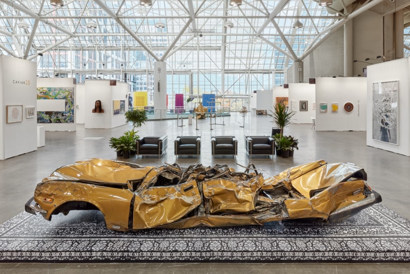 Art Toronto, installation view, booth B16, 2022.