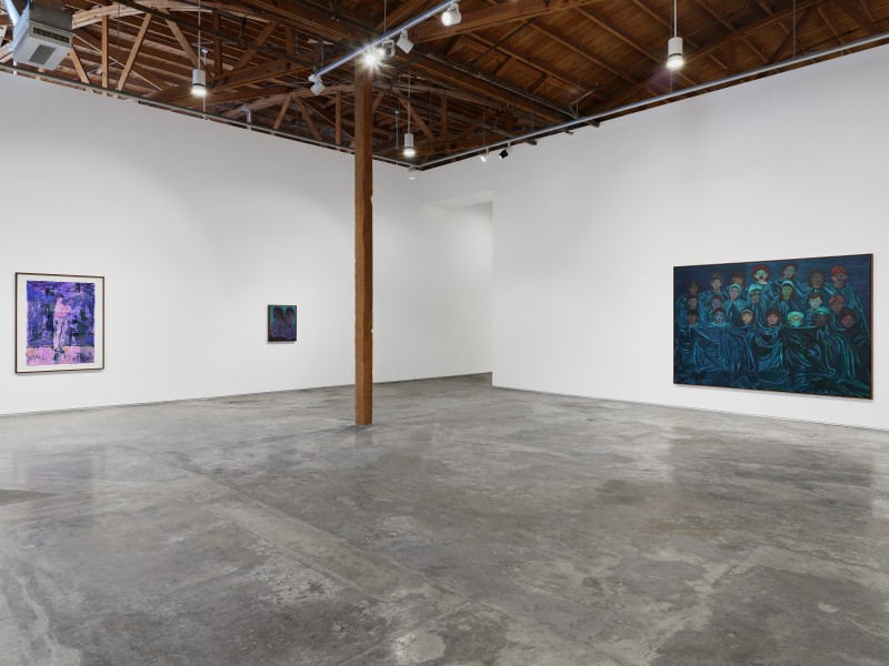 Claire Tabouret, &quot;Moonlight Shadow&quot;, installation view, 2025