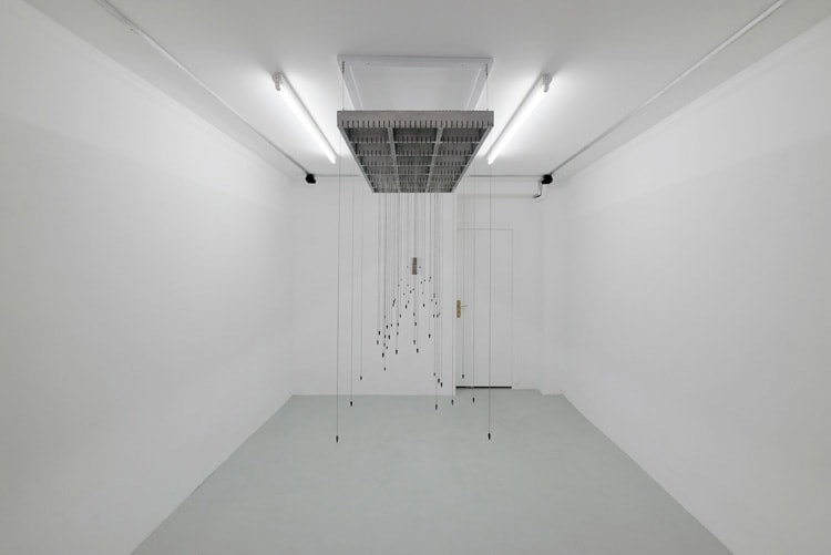 &quot;Opera (in aluminum),&quot; installation view at Antoine Levi Gallery, 2017