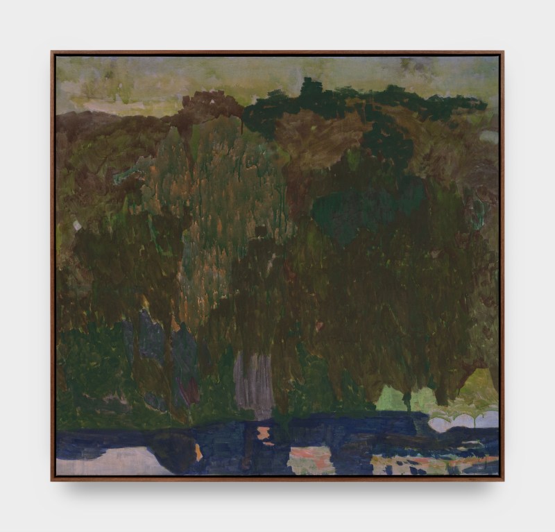 Catherine Fairbanks, &quot;Nurses Pushed Down&quot;, 2023, Flashe on canvas, 58 1/2 x 63 in (148.6 x 160 cm)