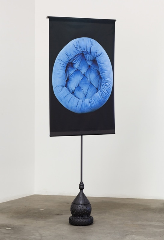 &quot;Blue Pillow with Stand,&quot; 2013